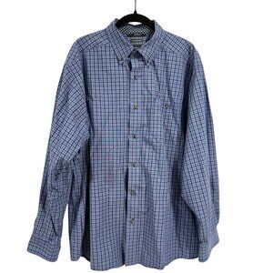 Ariat Men's Relentless Reverence Stretch Classic Long Sleeve Plaid Shirt Size XL